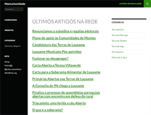 Tablet Screenshot of mancomunidade.org